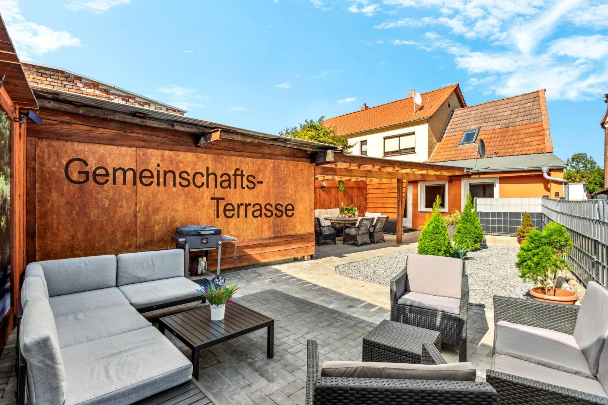 Apartment Harzlounge Center Thale - Grill & Garden Exterior photo